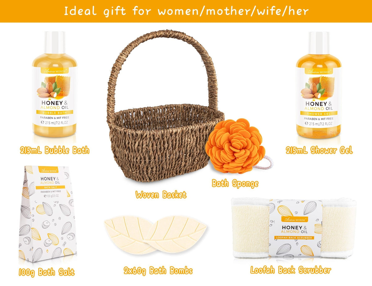 Handmade Birthday Gifts For Women, Enchanting Spa Gift Baskets For