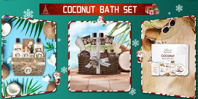 COCONUT BATH SET