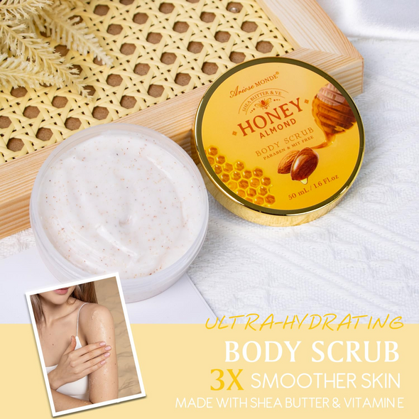 Honey Almond Bath Gift Set for Women