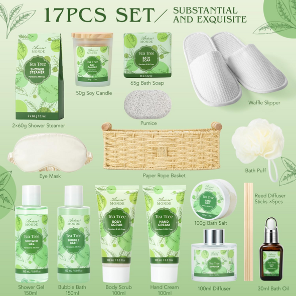 Tea Tree Bath Spa Gift Set