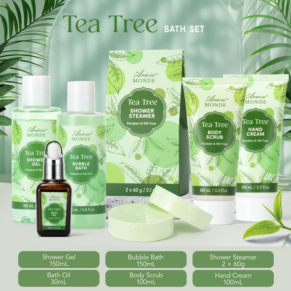 Tea Tree Bath Spa Gift Set