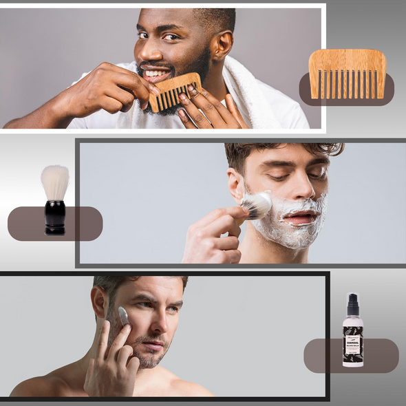 Charcoal Bath and Body Gift Set for Men